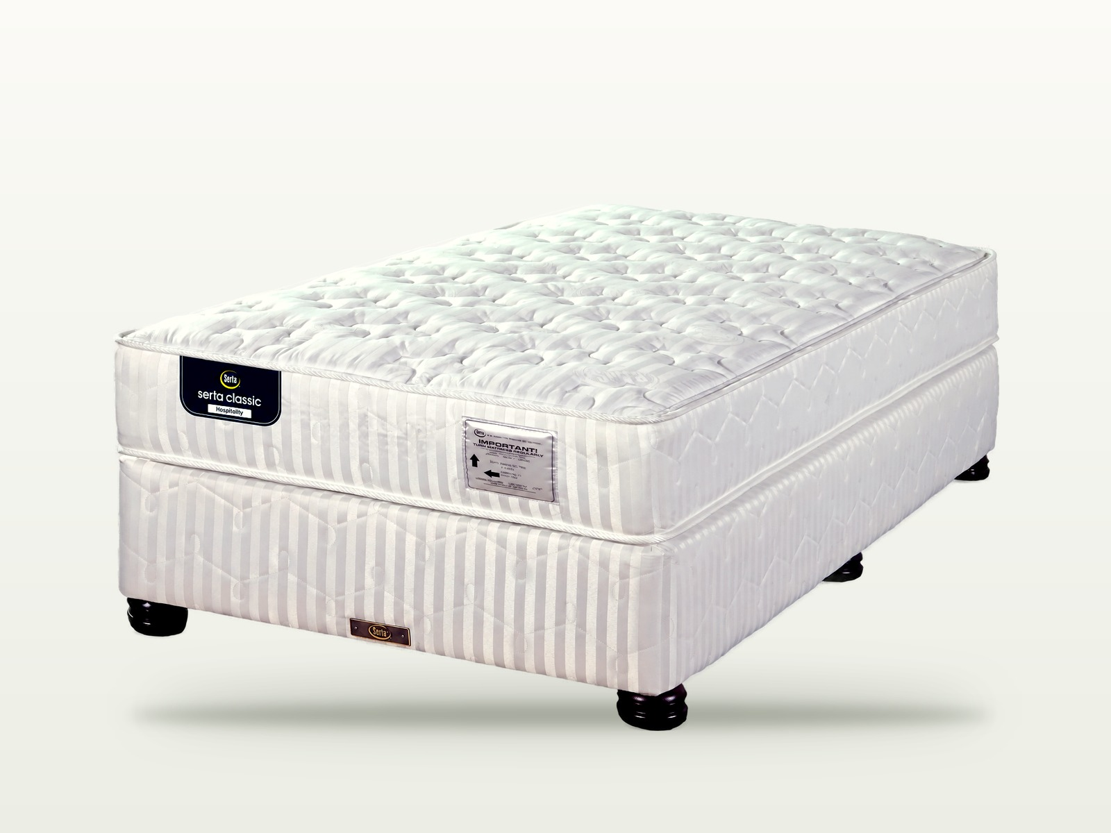 Serta Classic Hospitality mattress and base