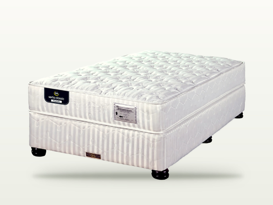 Serta Classic Hospitality mattress and base